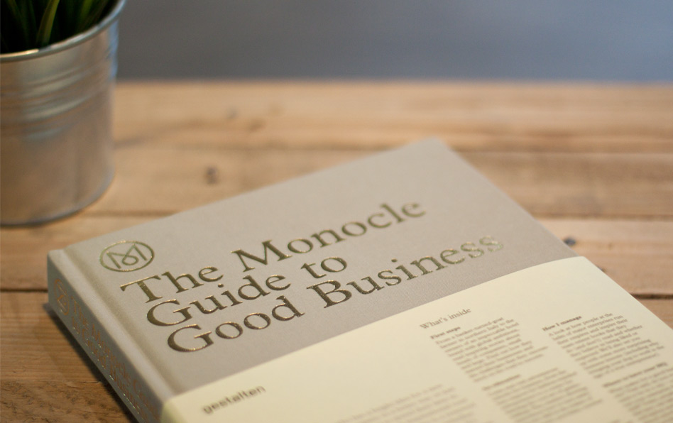 Monocle Magazine presenting Guide to Good Business in Madrid